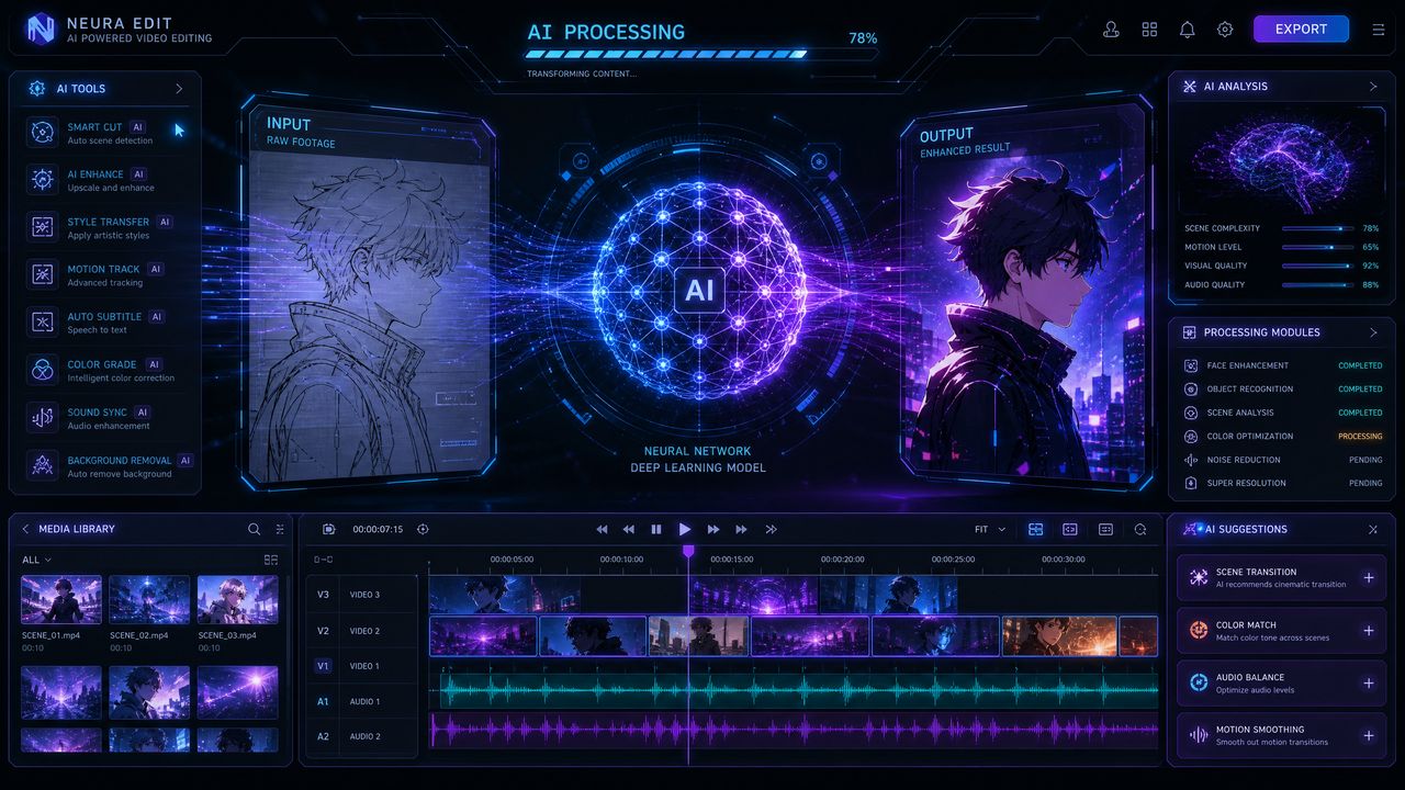 呦呦视频AI赋能动漫创作